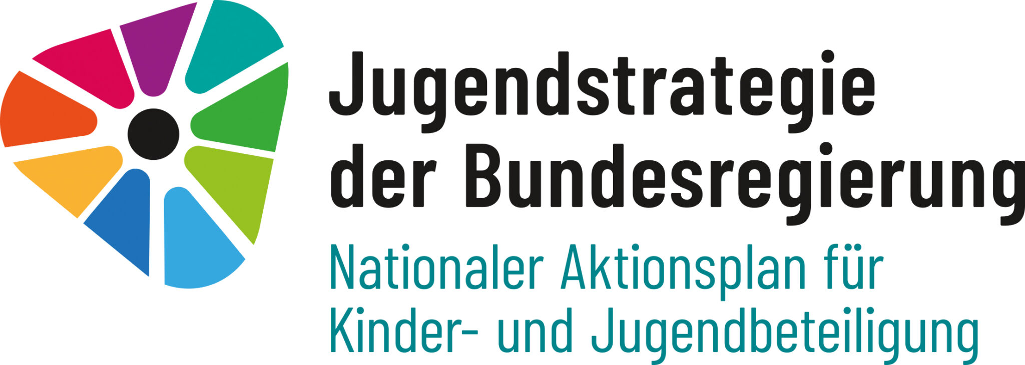 Jugendstrategie der Bundesregierung - Nationaler Aktionsplan für Kinder- und Jugendbeteiligung - Logo