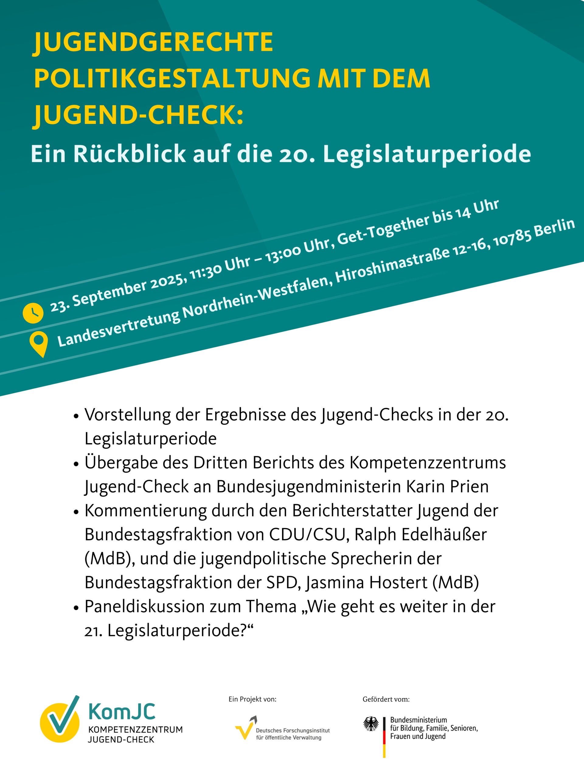 Bild mit Veranstaltungsinformationen - alle Informationen sind auch im Text enthalten